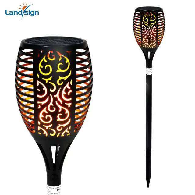 ¿Cómo las luces de llama solar transforman los espacios al aire libre?