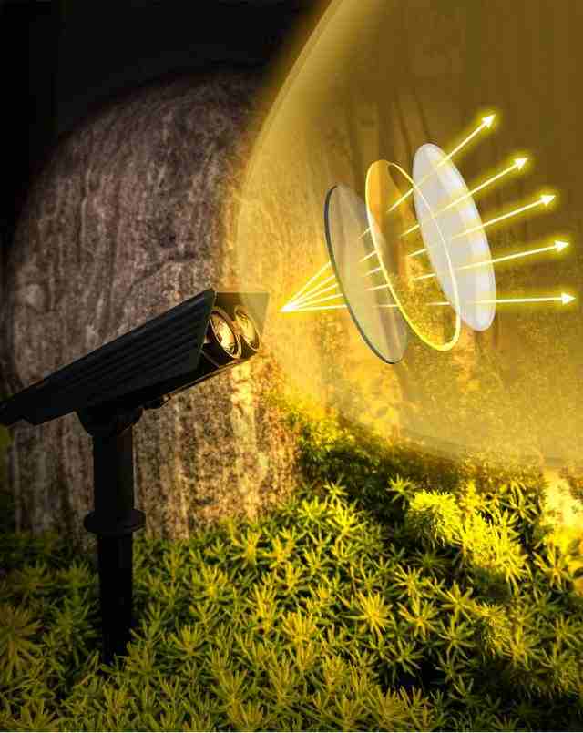 ¿Cómo puede un foco solar transformar la iluminación exterior?