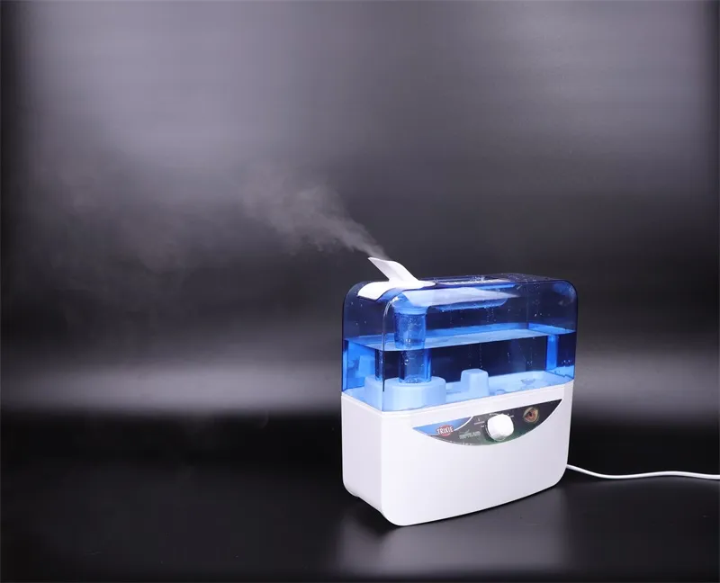 Humidificador ultrasónico con cabezal de nebulización giratorio de 360° para mascotas trepadoras